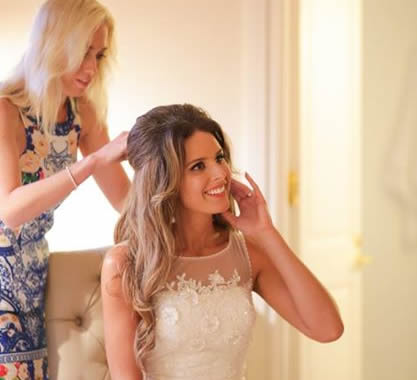 Jacinta Lennox mobile wedding hairdresser Sunshine Coast