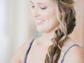 wedding braided fishtail hairstyle sunshine coast