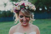 casual wedding hair style