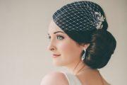 vintage wedding hairstyle sunshine coast