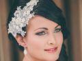 vintage wedding hairstyle sunshine coast