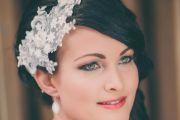 vintage wedding hairstyle sunshine coast