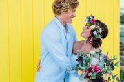 floral crown wedding hairstylist sunshine coast