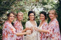 bridal party wedding hair dresser buderim