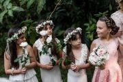 flower girl hairstyle wedding hairdresser sunshine coast