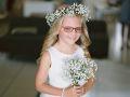 flower girl hairstyle wedding hairdresser sunshine coast