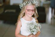 flower girl hairstyle wedding hairdresser sunshine coast