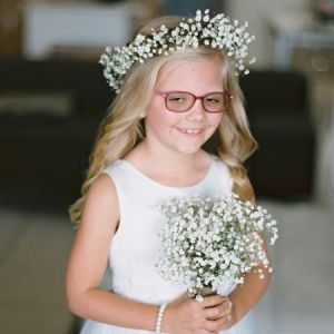 flower girl hairstyle wedding hairdresser sunshine coast