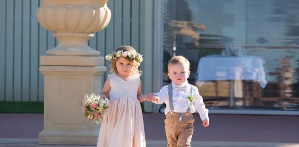 flower girl hairstyle wedding hairdresser sunshine coast