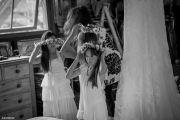 flower girl bridal party mobile hairdresser noosa