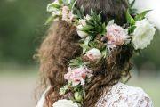 floral crown wedding hairstylist sunshine coast