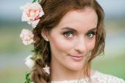 floral headpiece for bride sunshine coast