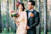floral headpiece for bride buderim