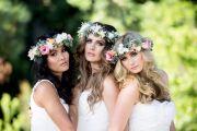 floral crown wedding hairstylist sunshine coast