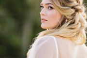 Boho wedding hair style