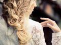 Boho wedding hair style