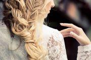 Boho wedding hair style