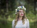 floral crown wedding hairstylist sunshine coast