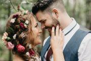 Wedding Hair Braid with flowers