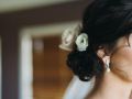 modern hairstyle for bride