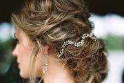 Boho wedding hair style