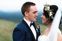 bridal hair floral crown